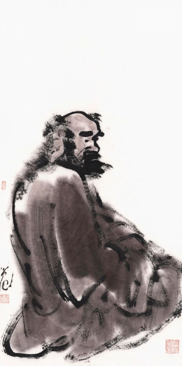 一念起陆尚绘达摩系列,一念起陆尚新绘达摩系列