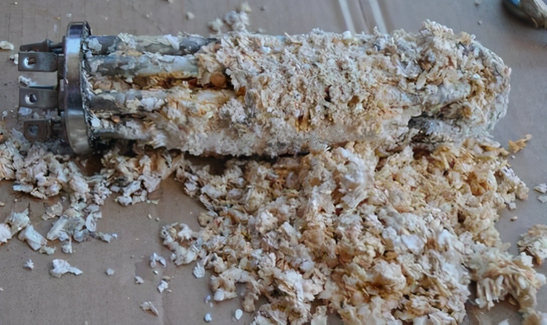 电热水器加热管上的水垢怎么解决,结垢电热水器