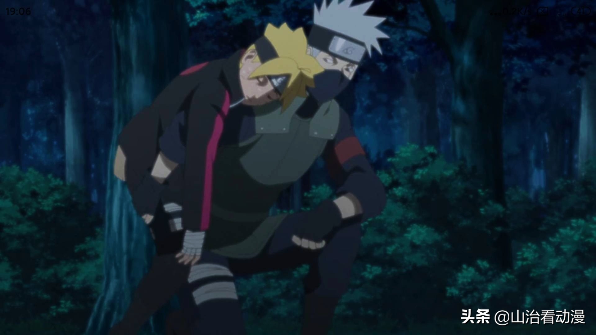 博人传：卡卡西指导博人修炼，佐良娜提升写轮眼，一勾玉流血了