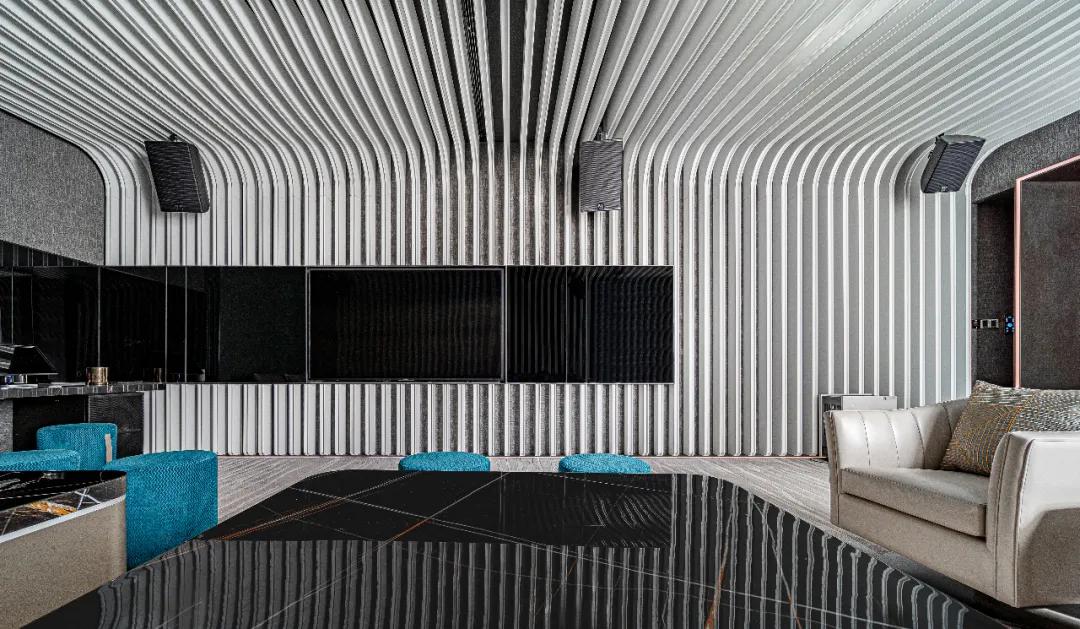 直线优雅,流线迷幻——南昌私人会所改造项目