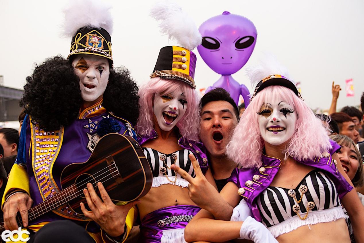 edc电音嘉年华大型现场蹦迪,edc上海电音嘉年华marshmello