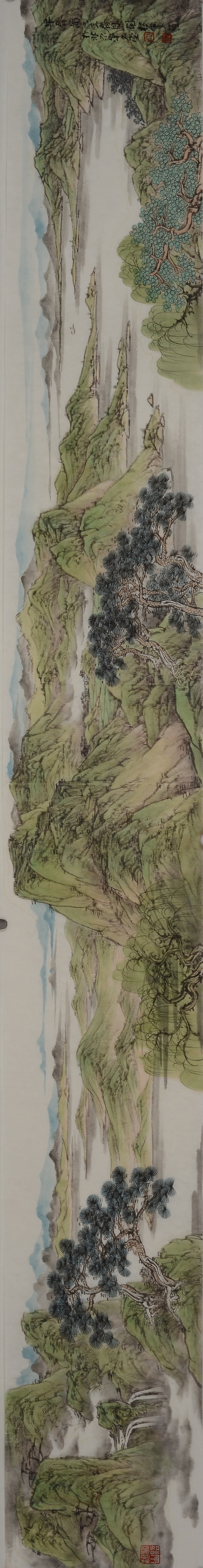 绿水青山就是金山银山绿化效果,绿水青山就是金山银山作品说明