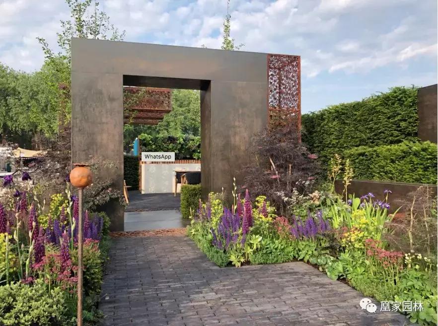 英国切尔西花展鸢尾花园,英国伦敦切尔西花卉展