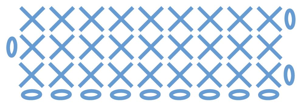 钩针手链手环图解,钩针编织小饰品图解