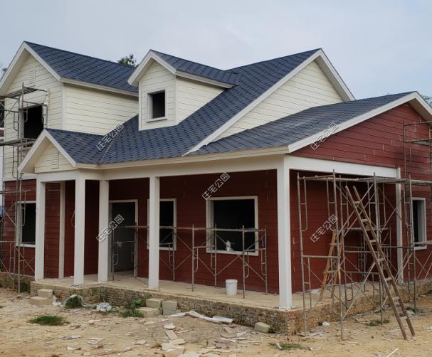 农村盖500平重钢钢构别墅多少钱,农村盖钢结构别墅