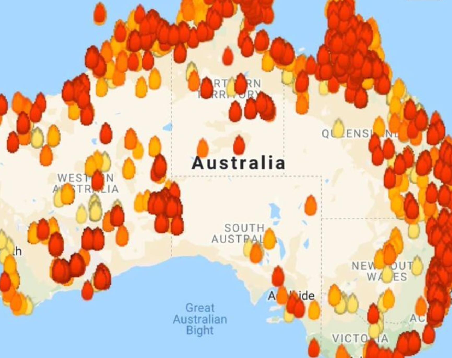 大火还在烧，澳总理打鸡血：公务员消防志愿者每年有额外4周年假