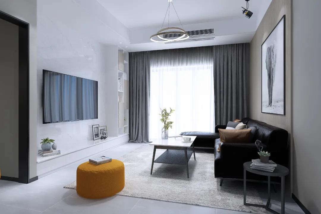 极简风格中央空调吊顶设计方案,全屋中央空调吊顶做法