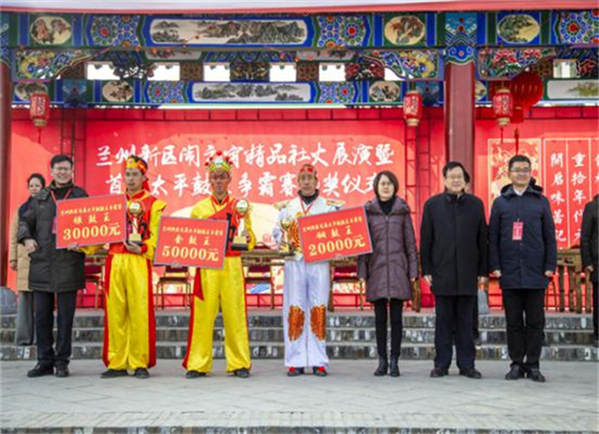 兰州市元宵社火汇演,兰州新区正月初九社火汇演