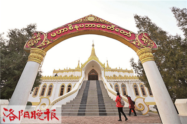 白马寺缅甸风格佛殿,白马寺缅泰印佛馆讲解