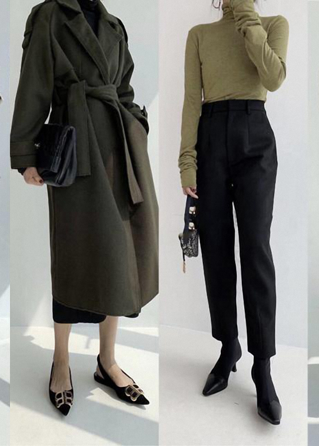 职业干练气质穿搭秋冬,职场休闲风穿搭女秋冬