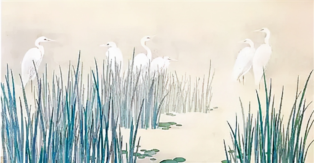 杜曼华美人蕉工笔画,淡雅空灵杜曼华工笔花鸟作品40幅