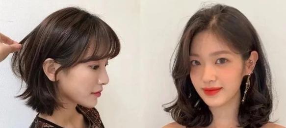 教你剪一款流行发型,层次感中长发型剪发推荐