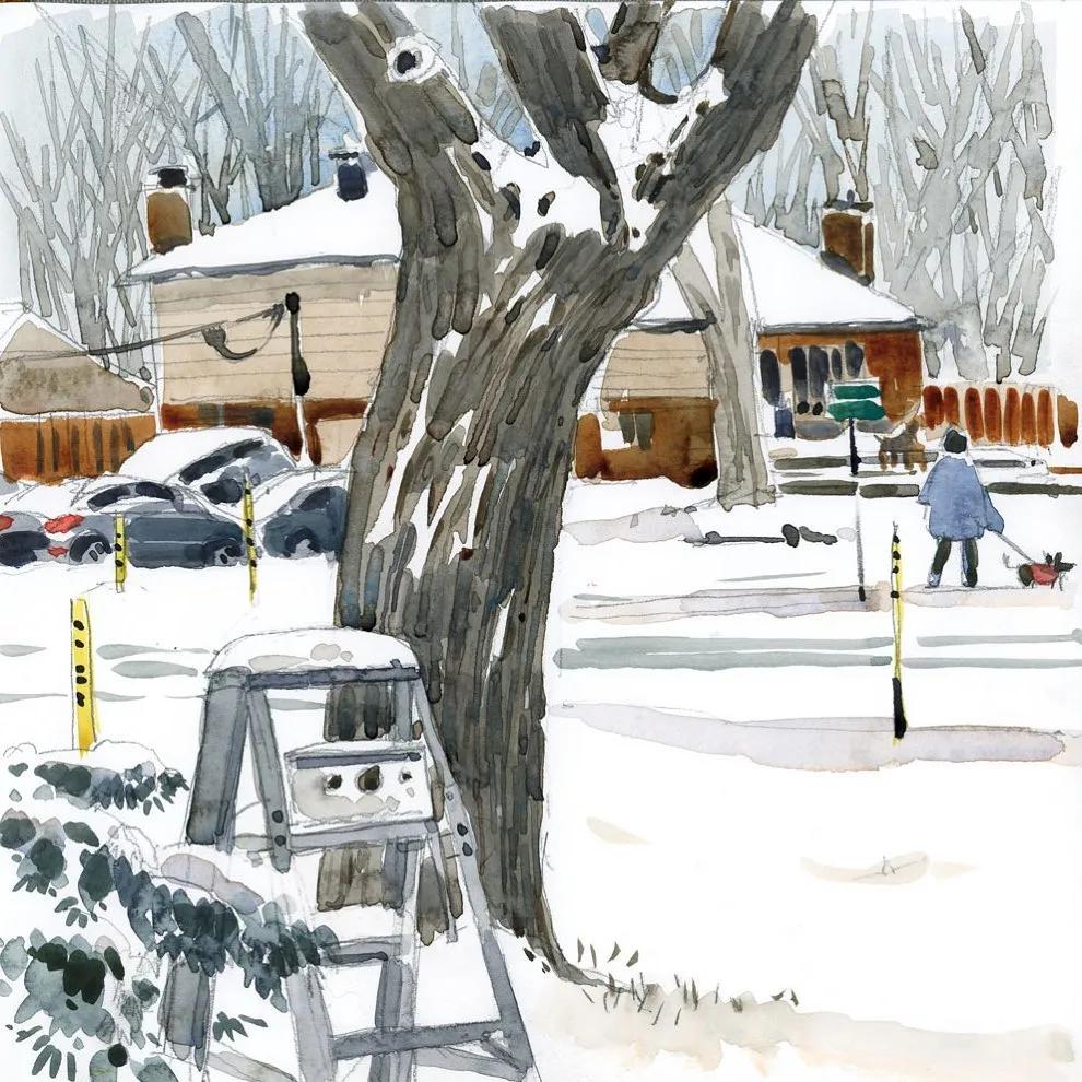 酣畅淋漓的水彩,酣畅淋漓水彩