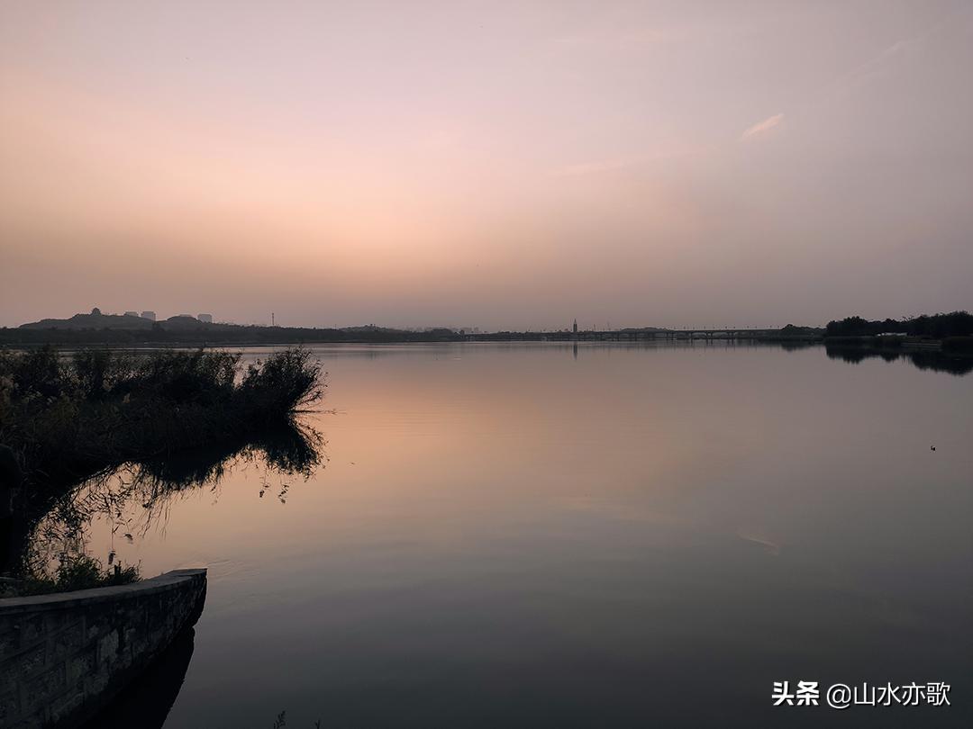 石家庄滹沱河生态区风景如画,石家庄市滹沱河美景