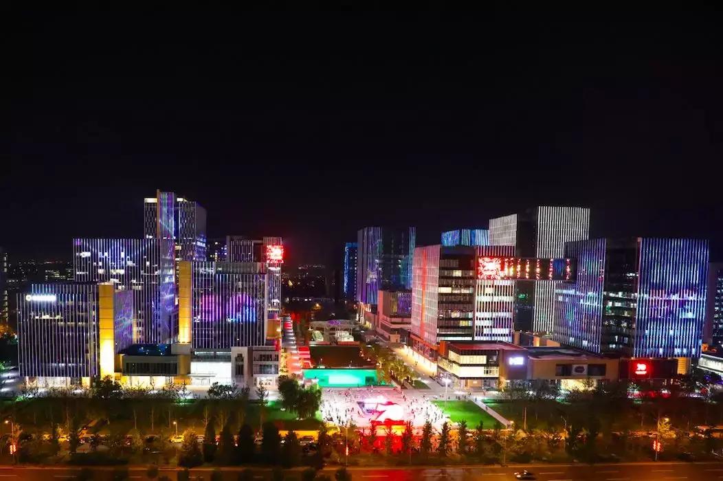 震撼北京我爱你中国,中关村震撼视频