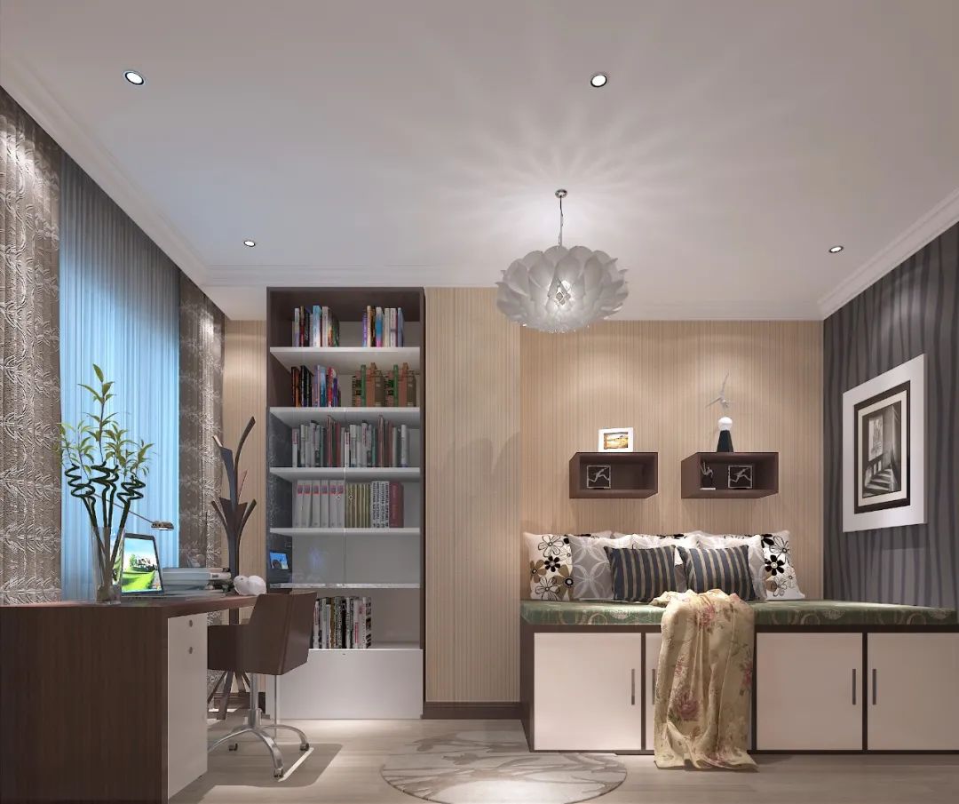 十大中式最美书房,绝美书桌透明