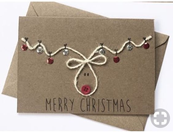 最简单的圣诞节手工贺卡制作方法,圣诞节贺卡制作方法简单又漂亮