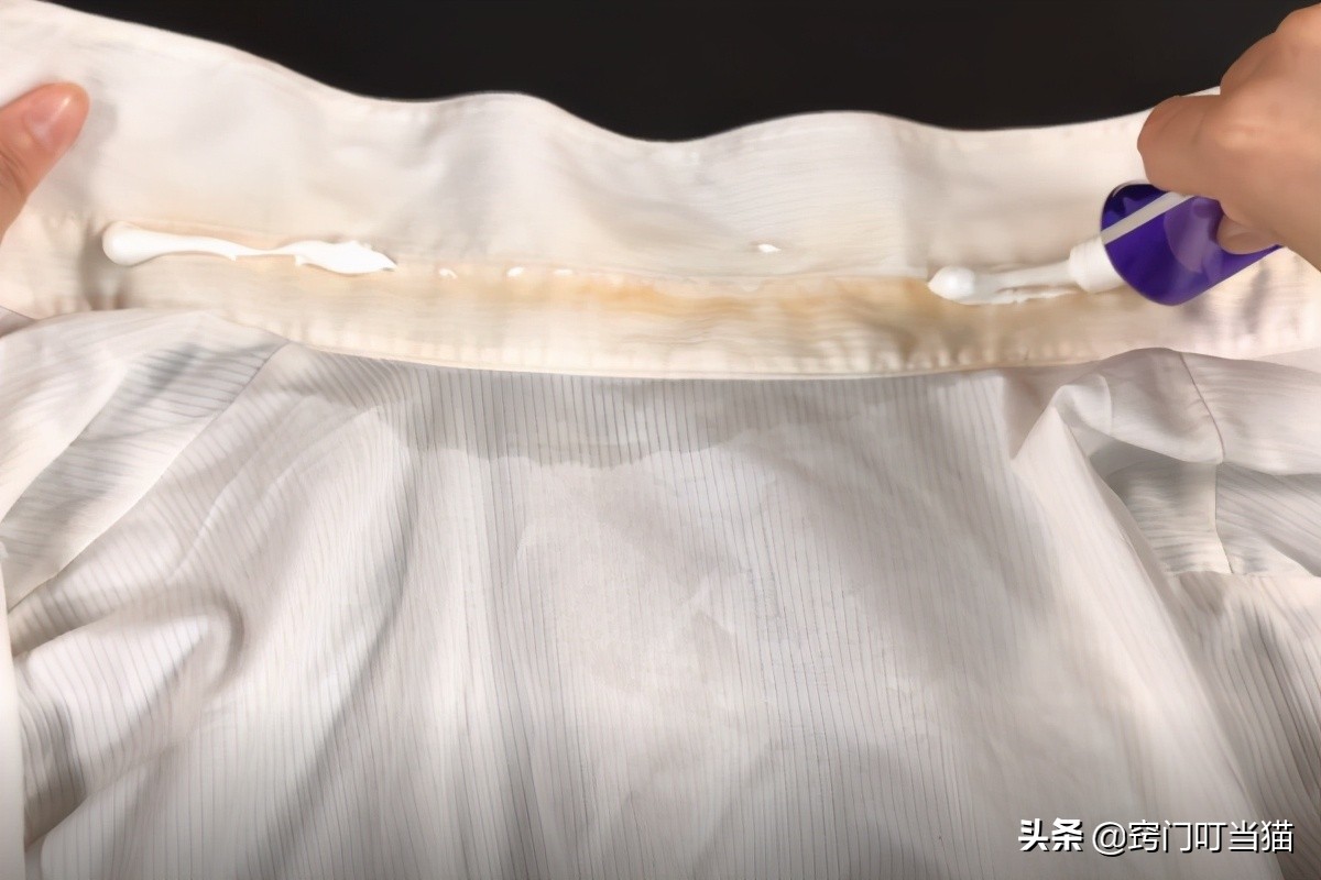 有什么办法可以洗掉衣领黄渍,衣领去黄渍小妙招