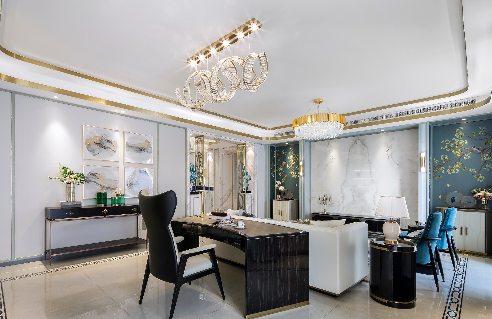 450平轻奢大宅彰显品位生活,360平轻奢大宅