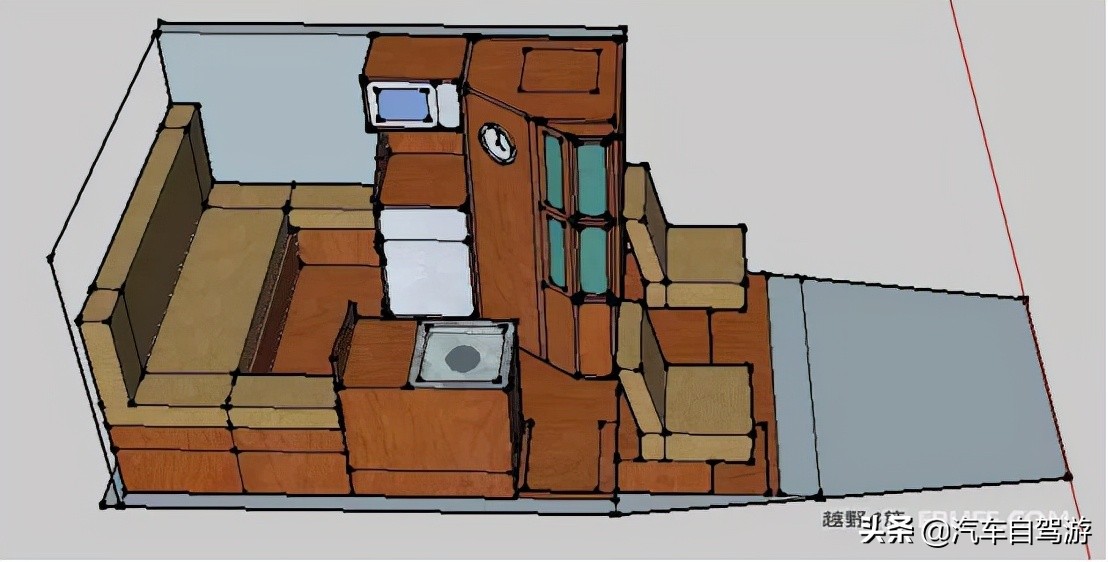太阳能房车改装效果图,房车自驾游改装最佳方案