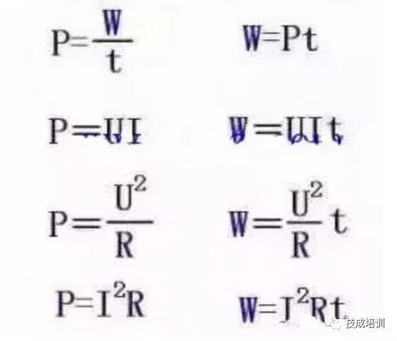 电工单位换算表大全,电工常用单位与公式及换算
