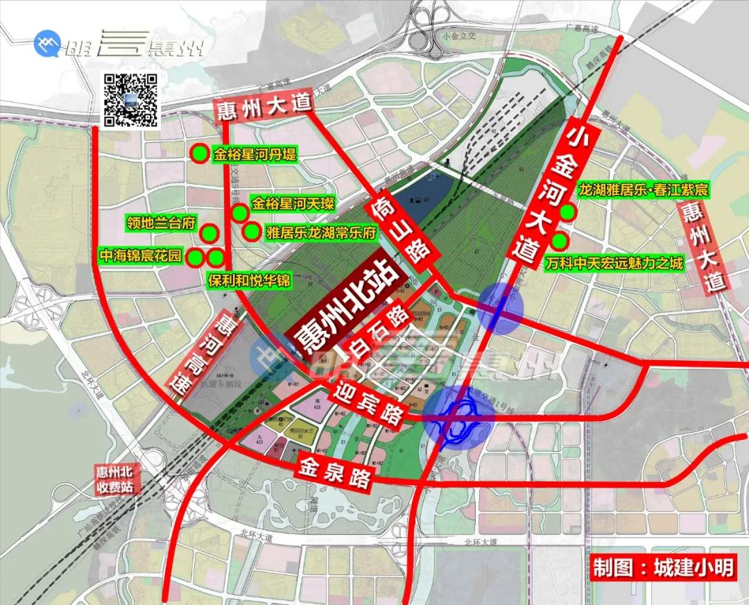 惠州城市的发展,惠州白云新城哪里房子升值空间大