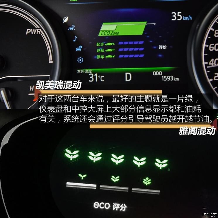 凯美瑞2.5双擎和雅阁混动哪个省油,38号车评雅阁混动和凯美瑞混动视频