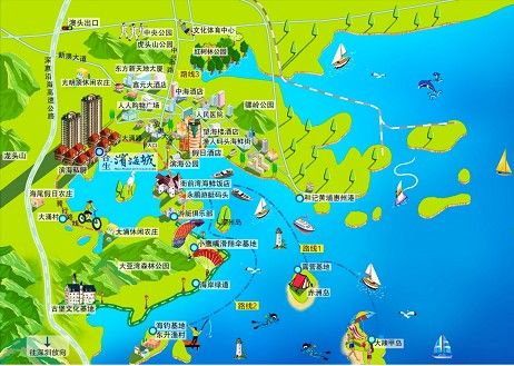 惠湾中心规划,惠城区东江湾千亿产业园规划图