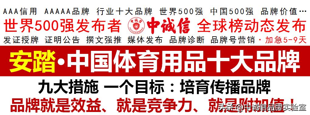 世界运动品牌安踏排第几,世界500强体育企业名单