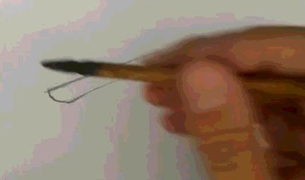 为什么不能为了写的像原帖而用勾描填画的回锋法去做字？