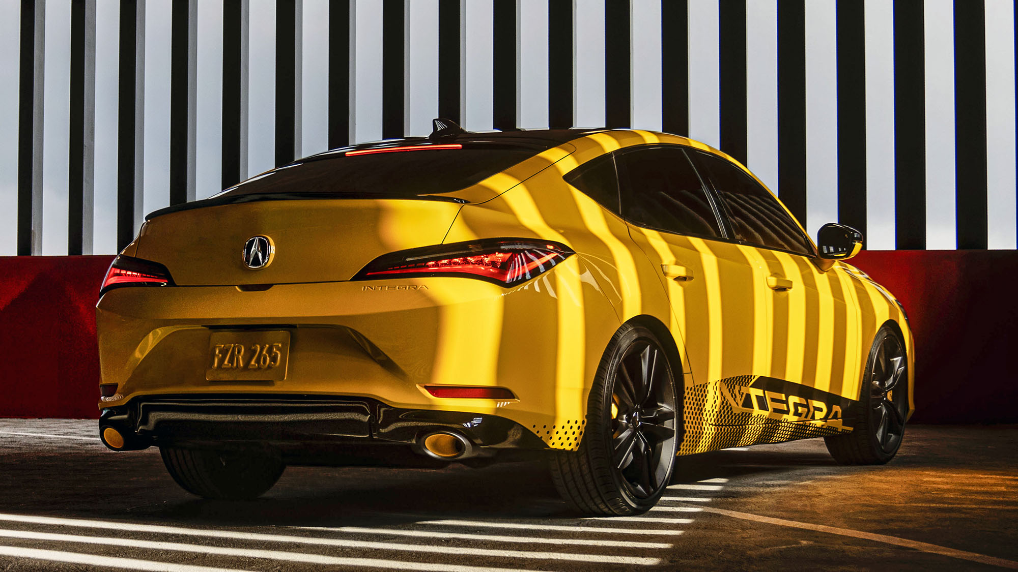 讴歌全新integra实拍,全新讴歌integra官图公布