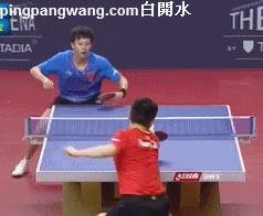 乒乓球反手拧拉的重心在哪条腿,乒乓球拧拉侧下旋球的教学视频