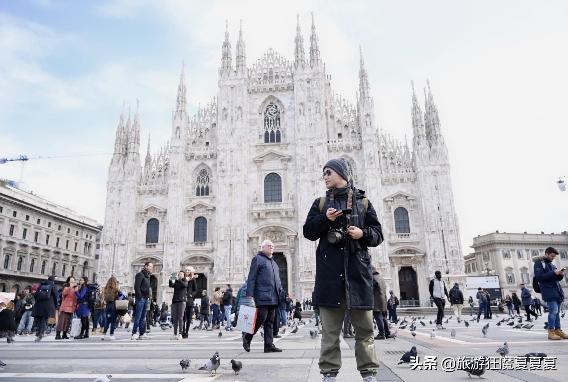 米兰大教堂拿破仑雕像,米兰建造600年的大教堂
