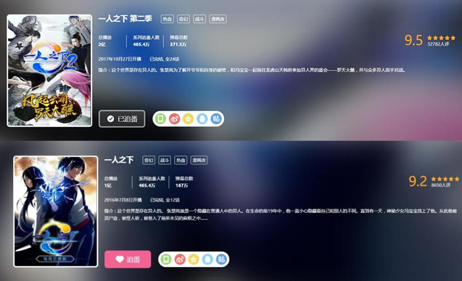 b站十大必看国漫排行,b站目前最火的10部国漫