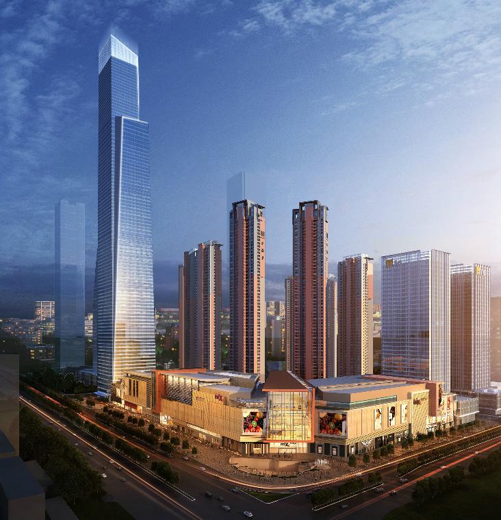 「华润超高层建筑作品」广西第一深圳第三高摩天大厦，项目赏析