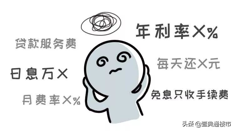 我的天，原来*款贷**利率还有这么多“花样”