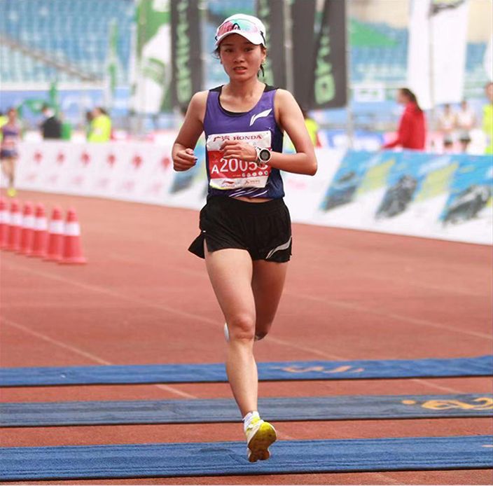 世界十大马拉松跑步大神,杭马女神跑姿