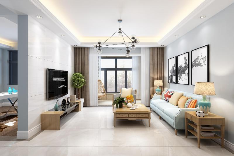 北欧原木高级暖色装修风格,色彩丰富的北欧风格