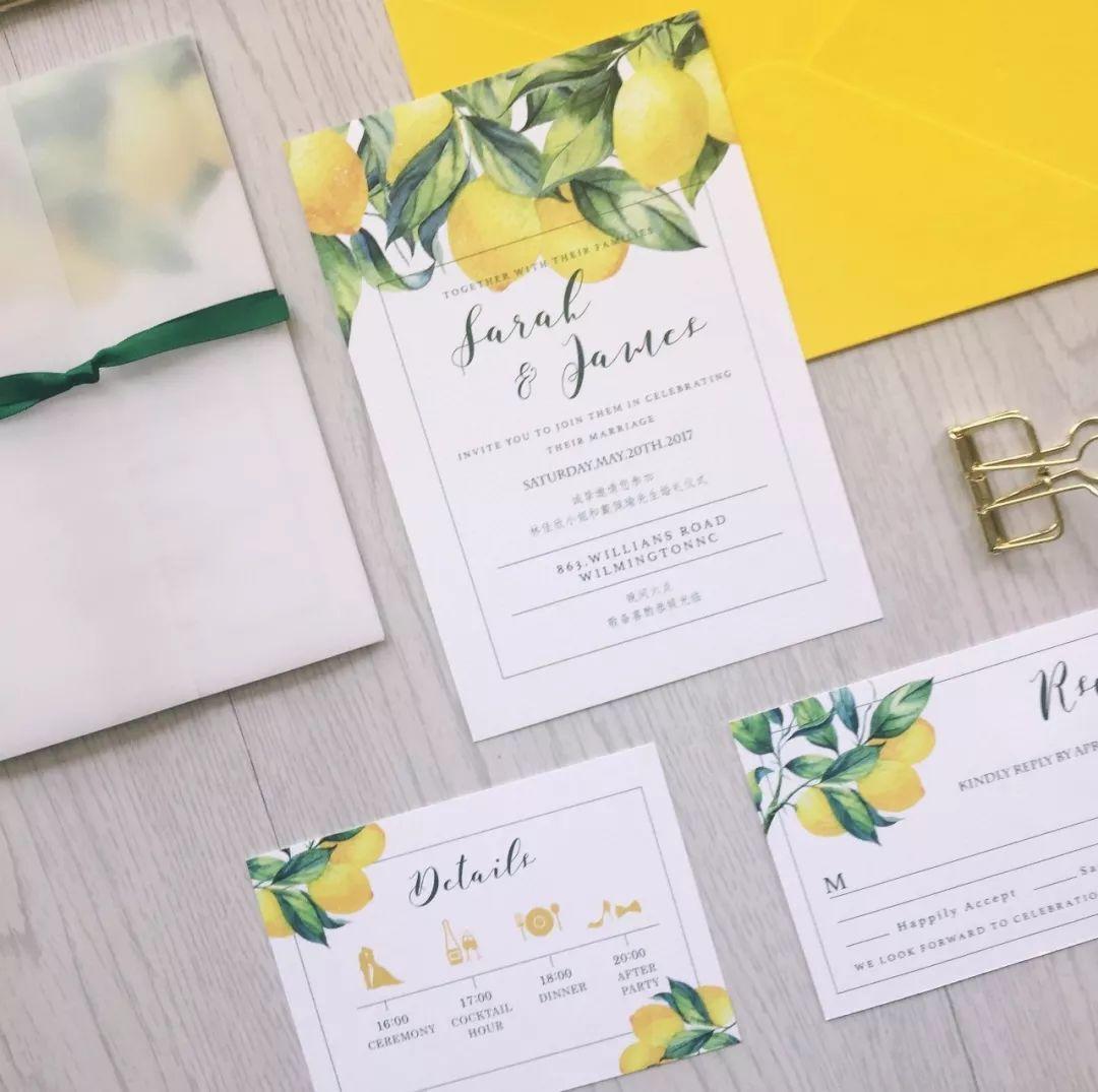 独特大气的婚礼请柬,简单高级婚礼请柬模板