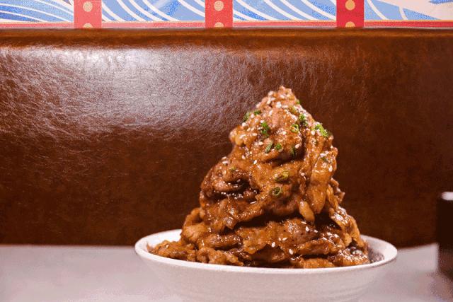 人气高颜值丼饭,爆辣牛丼饭