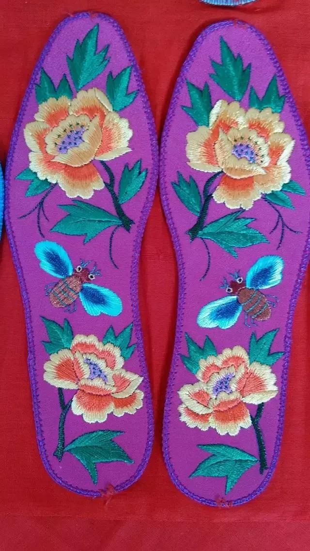 手工艺术鞋垫7层,各种既好看又简单的手工鞋垫