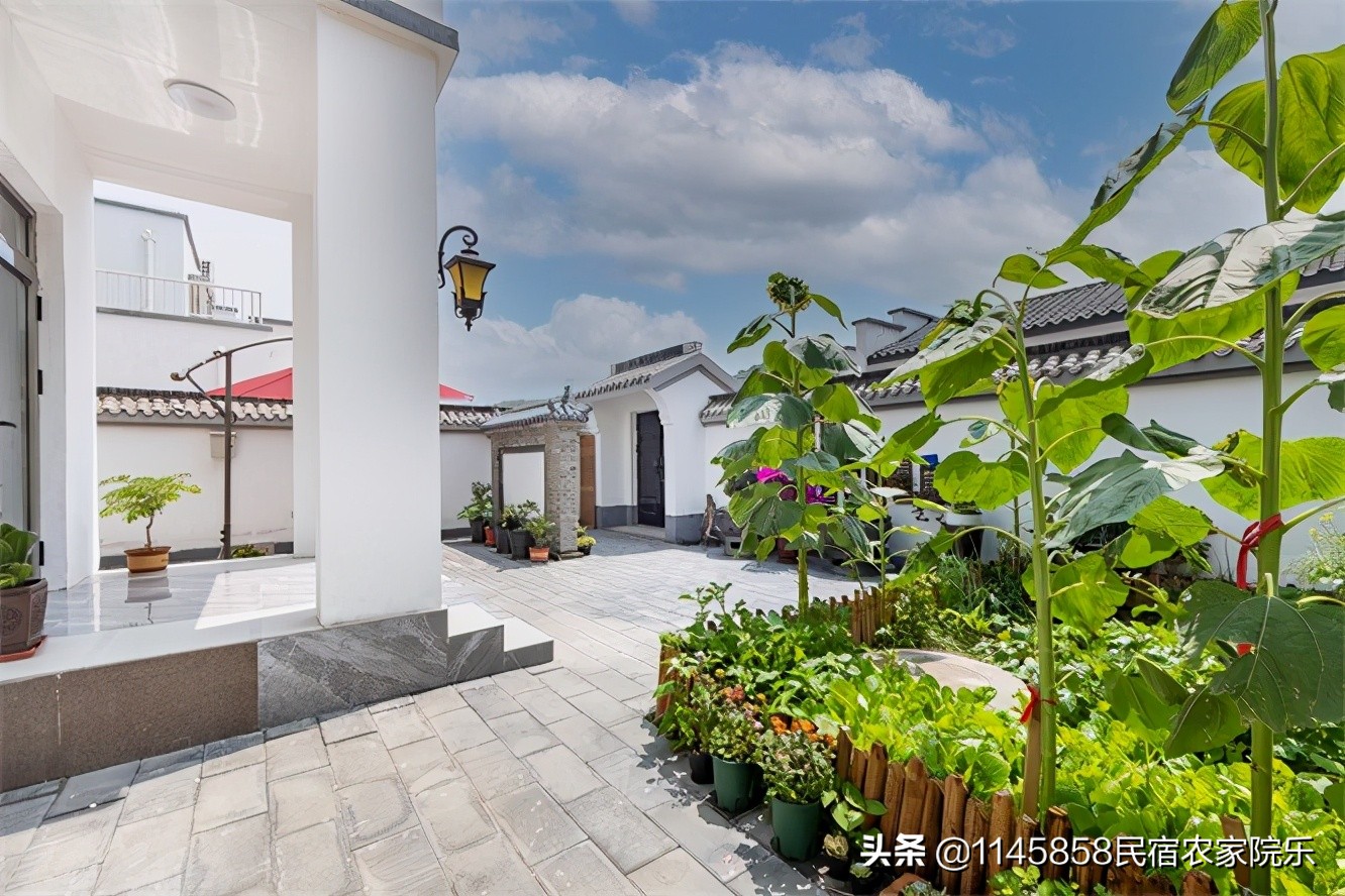 门头沟四合院民宿设计案例,北京清山堂度假别墅团购