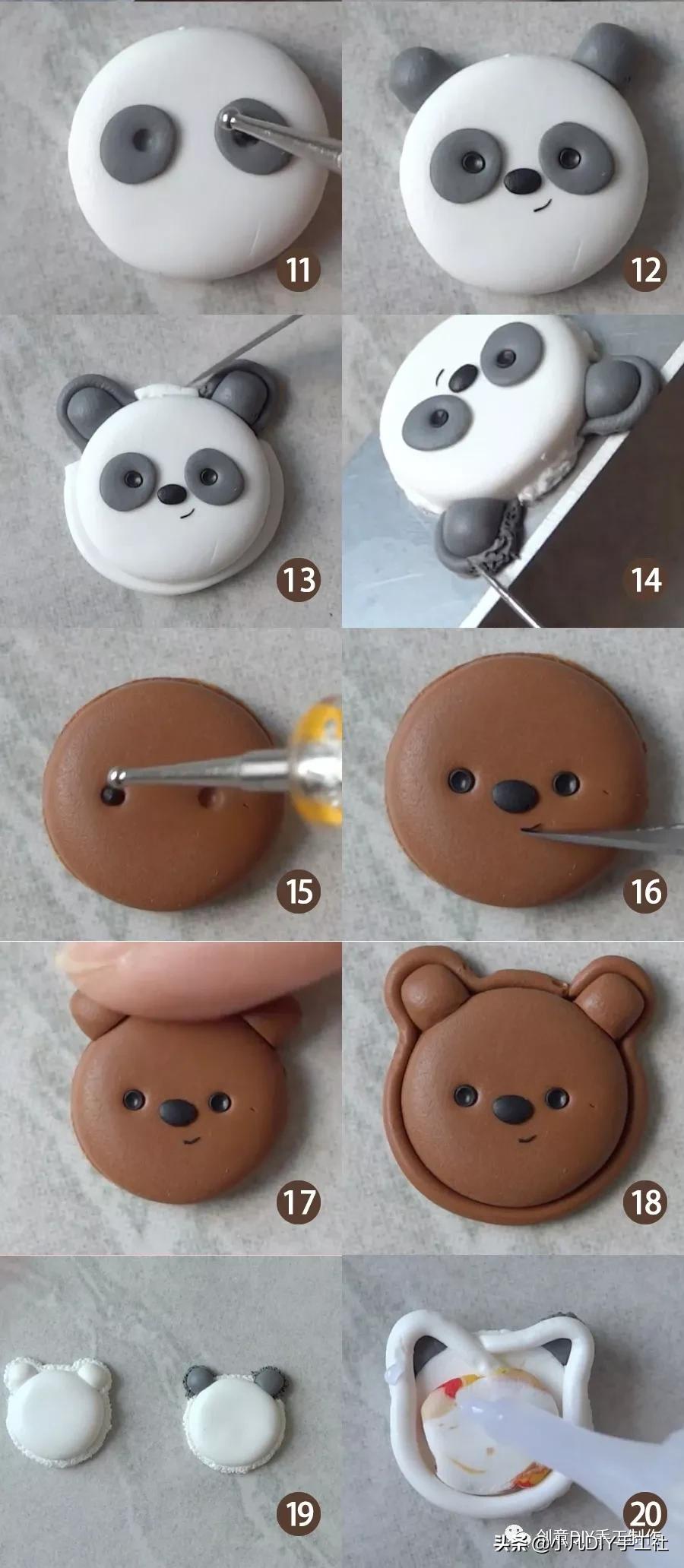 马卡龙简单又漂亮,自制各种形状可爱的马卡龙