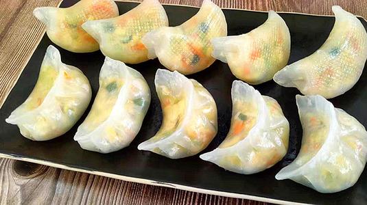 透明蒸饺皮用什么粉,水晶蒸饺不透亮怎么回事
