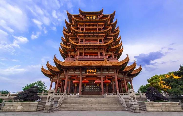 黄鹤楼鹳雀楼四大名楼都在哪里,岳阳楼滕王阁黄鹤楼谁最大