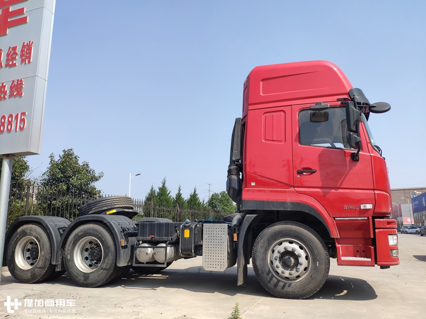 东风华神t7国六牵引车自重多少,华神t7460马力天然气牵引车价格