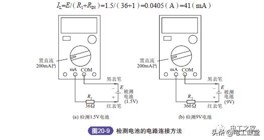 电工万用表怎么查线路漏电,电工基础知识万用表检测电路