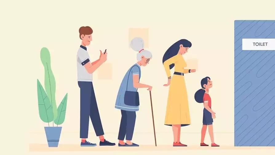 外国的公厕女厕所排队吗,女厕所为什么永远在排队