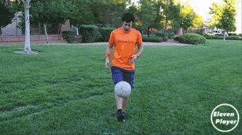 足球颠球片段式教学教案全册,颠球的几个要素