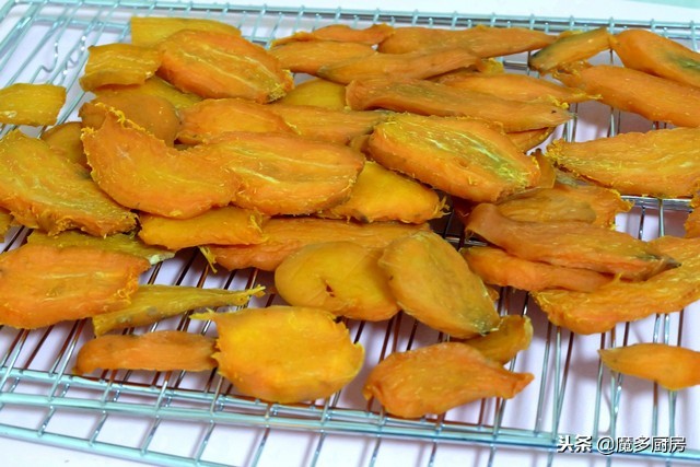 软糯香甜的地瓜干,无添加纯手工好吃的地瓜干